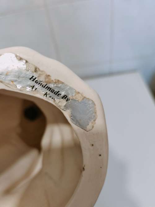 Absolutely Magnificent Handmade White Glazed Porcelain Mary and Joseph