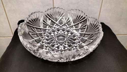 Magnificent Cut Crystal Bowl