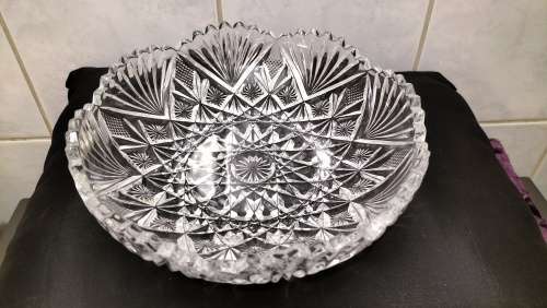 Magnificent Cut Crystal Bowl