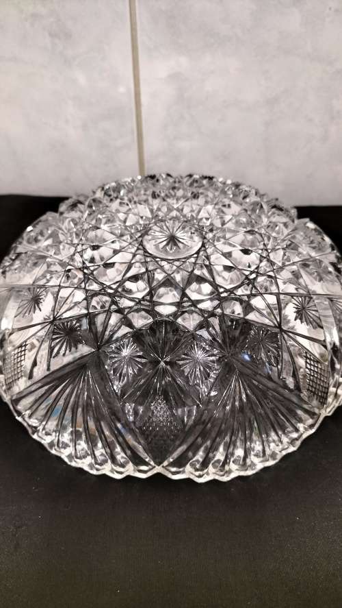 Magnificent Cut Crystal Bowl