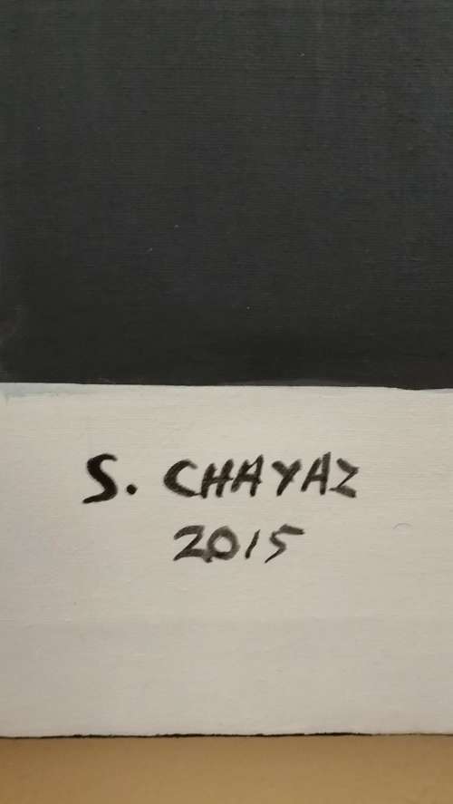 Stunning Abstract Acrylic on Boxed Canvas Marilyn Monroe Painting.