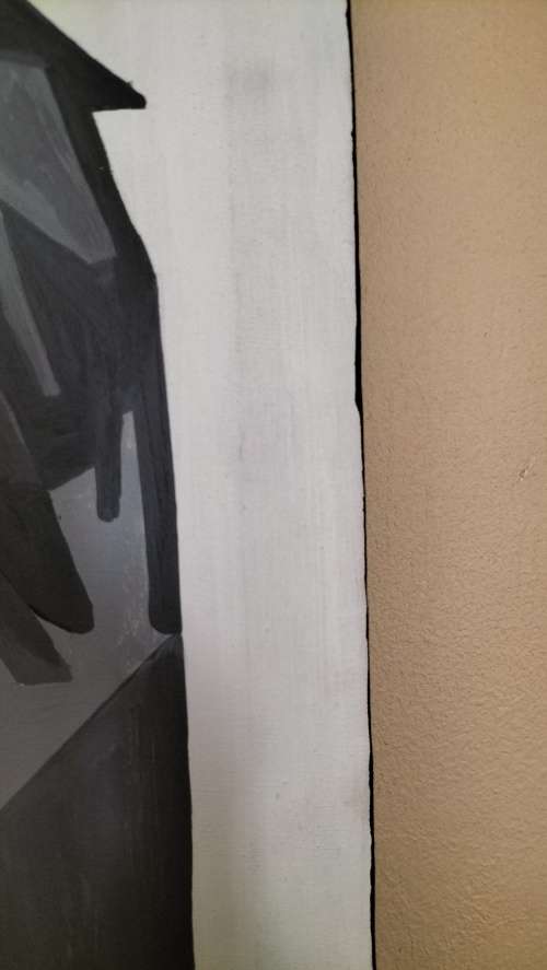 Stunning Abstract Acrylic on Boxed Canvas Marilyn Monroe Painting.