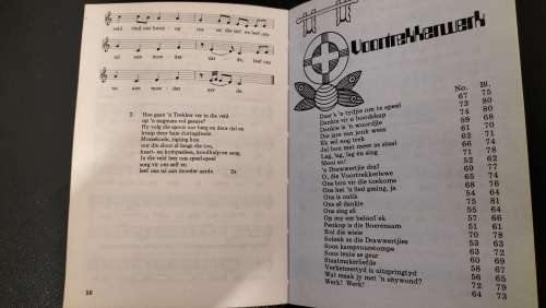 1981 Africana Voortrekkers Song Book