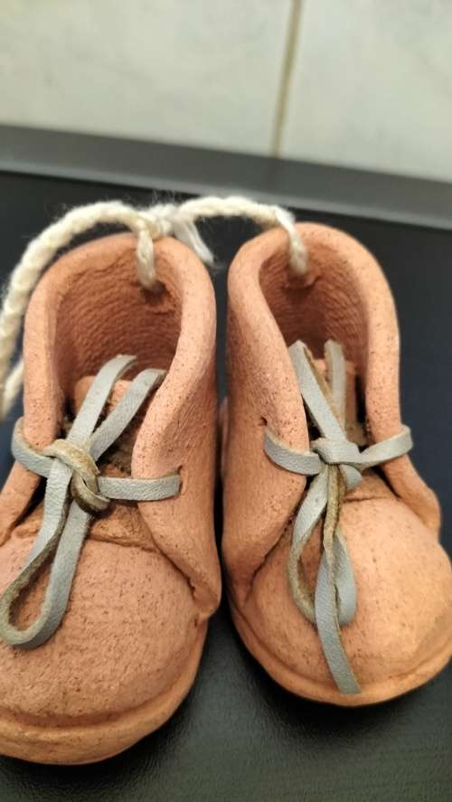 Pair of Beautiful Clay/Pottery Figurines