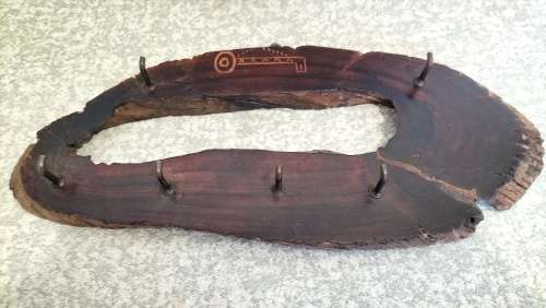 Old 6 Keys Wooden Key Rack