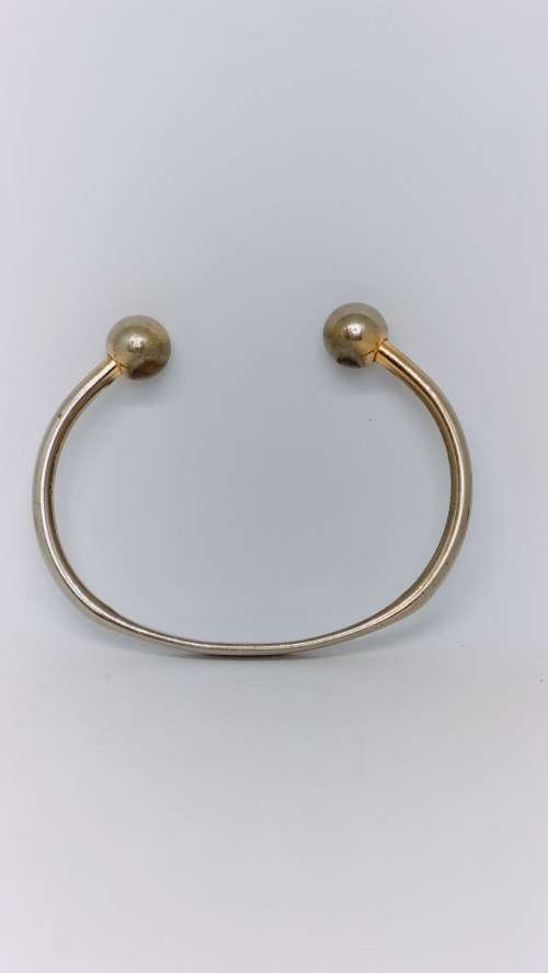 Magnetic Brass and Steel Bracelet