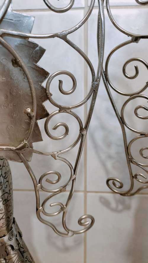 3 x Large Magnificent Rare Metal Angels in Excellent Condition (53cm) Bid Per Angel