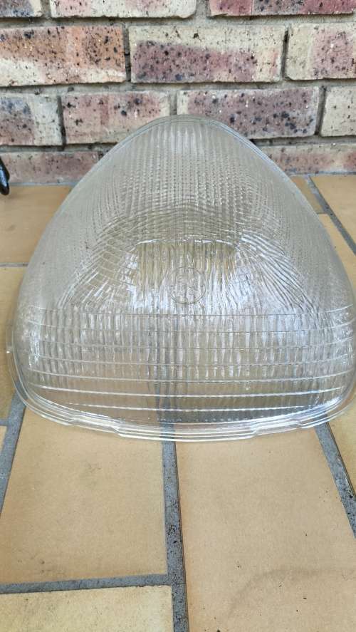 MAGNIFICENT One of a Kind MASSIVE Street Light Cover Converted into a Serving Bowl