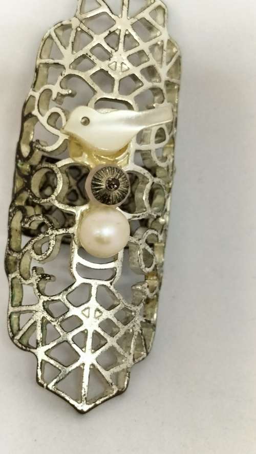 Very Unusual Vintage Costume jewellery Ring