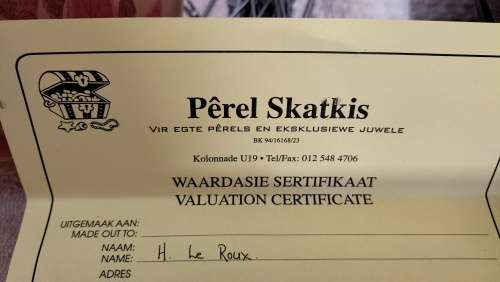 Absolutely Magnificent 75cm (97 pearls) Rose Japanese with Sterling Silver Clasp (Value R12 000)