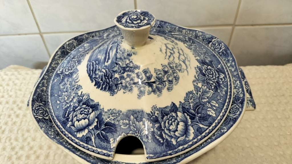 Absolutely Magnificent Rare Arabia Suomi Finlandia Nr3 Soup Tureen With Lid Circa 1950