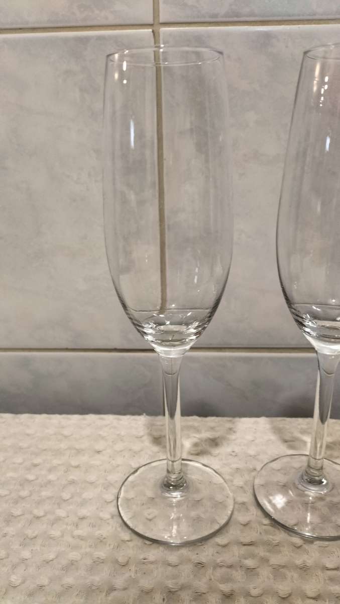 Set Of 2 Boxed Royal Leerdam L`Esprit Champgne Glasses