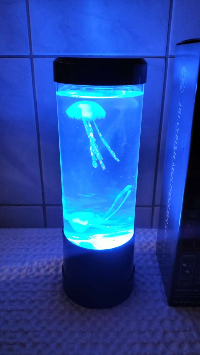 Striking Jellyfish Multi-Colour LED Lava Lamp