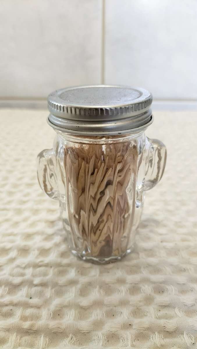 Glass Toothpick Holder