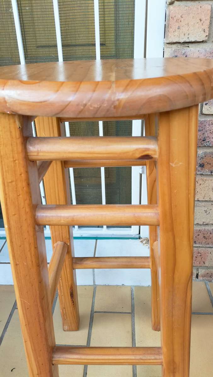 Quality Solid Wood Barstool