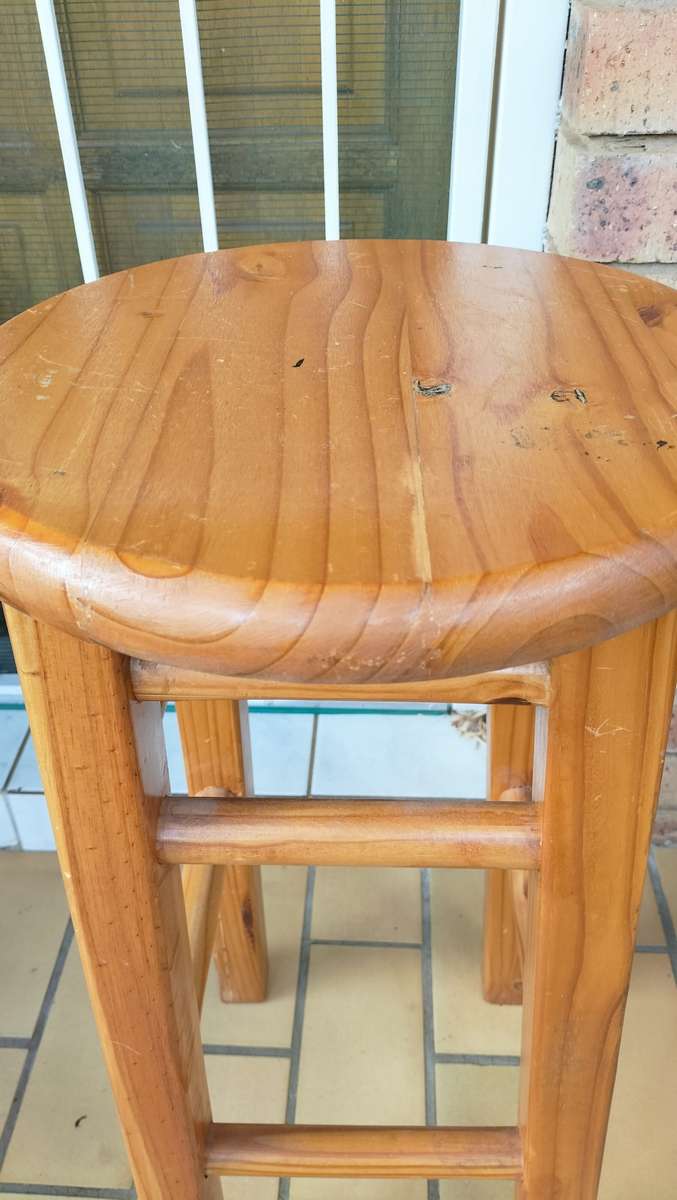 Quality Solid Wood Barstool