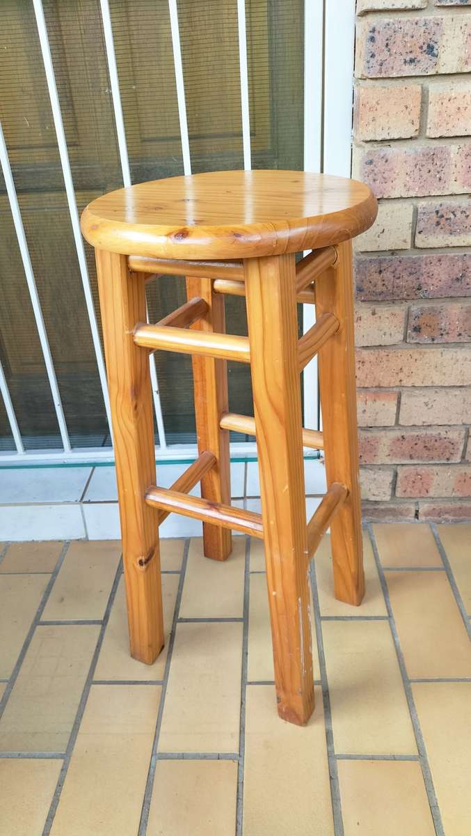 Quality Solid Wood Barstool