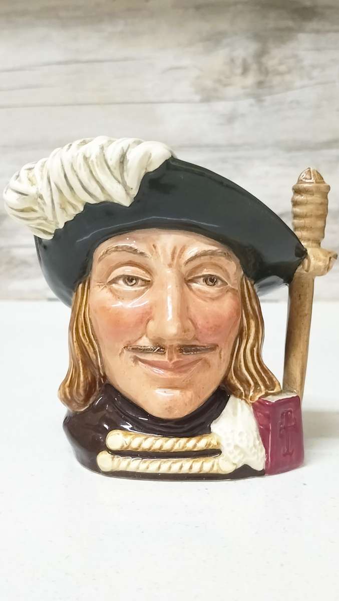 Royal Doulton - Aramis D6441 - 1955 Porcelain Toby Jug - Designer: Max Henk