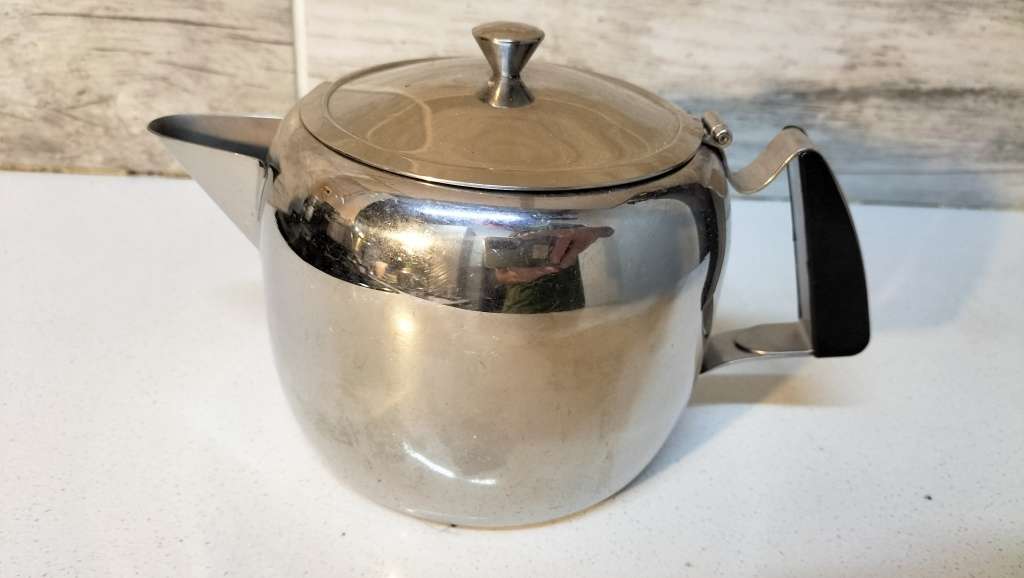 Large Stainless Steel Tea Pot