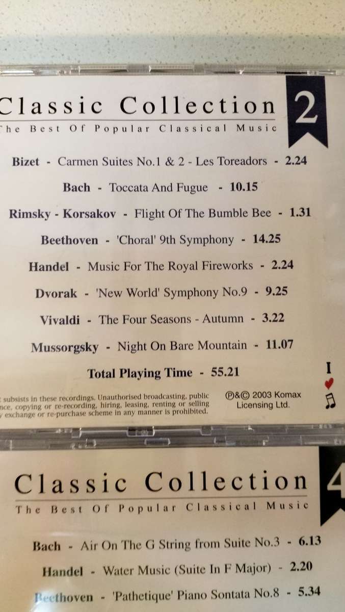 The Classic Collection 5 CD set