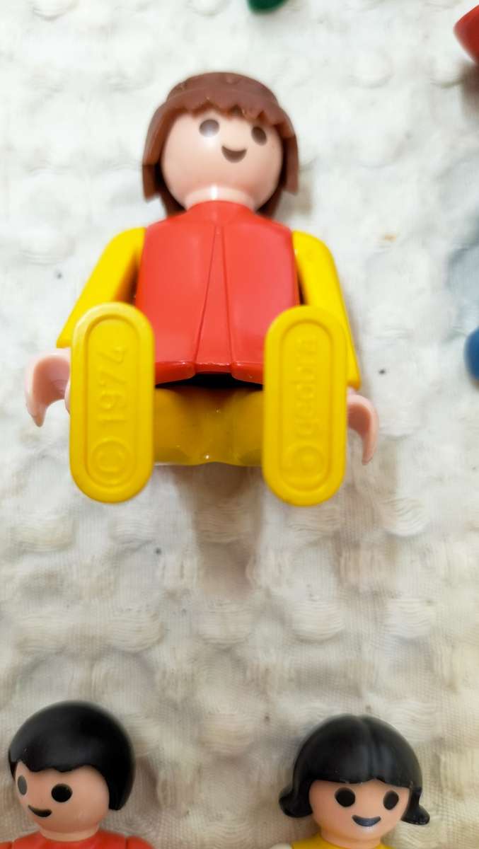 An Incredible Rare 19 x 1974 Geobra Playmobil Set of Figurines
