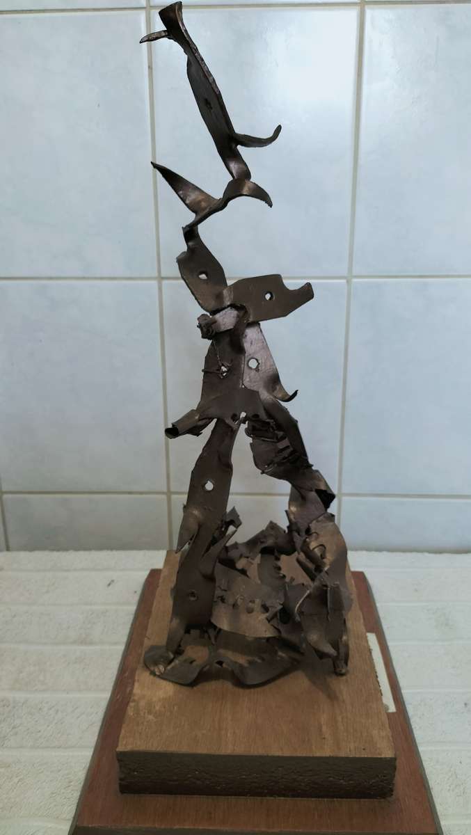 Sculpture By Renowned Eben Germishuys (Sculptor Of Rugby Player Statue At Loftus) Read Description