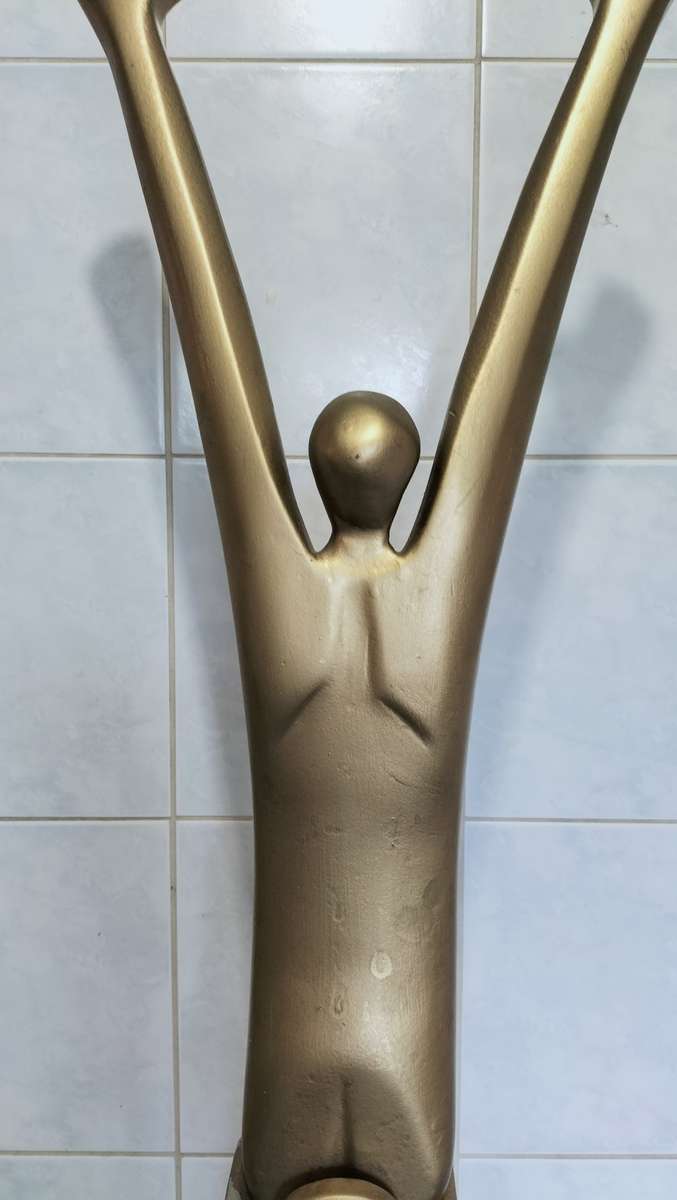 Sculpture By Renowned Eben Germishuys (Sculptor Of Rugby Player Statue At Loftus) Read Description