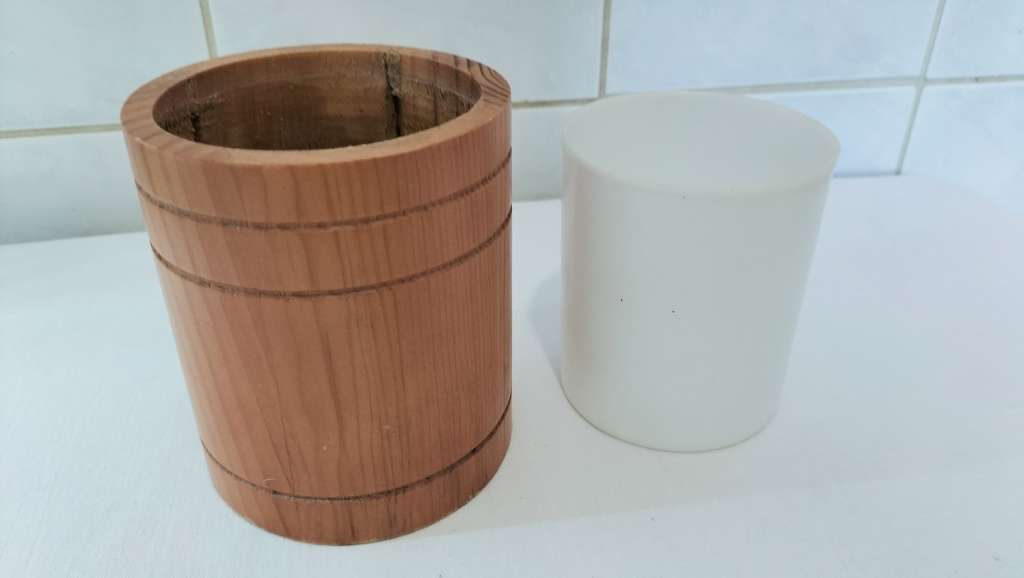 Sturdy Wood With Plastic Inner Pencil Holder