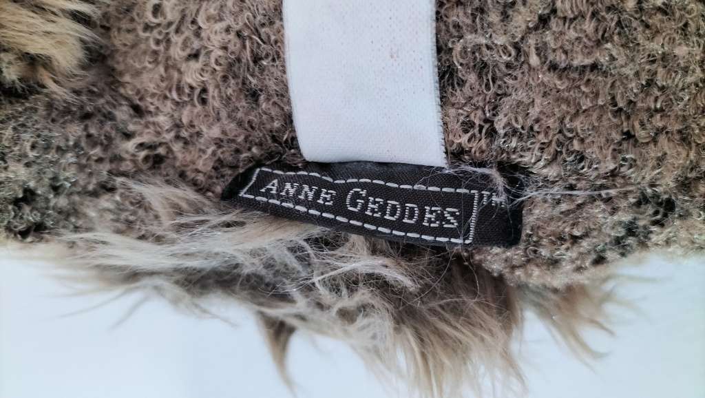 Magnificent Genuine Anne Geddes Sleeping Baby in Hedgehog Clothing