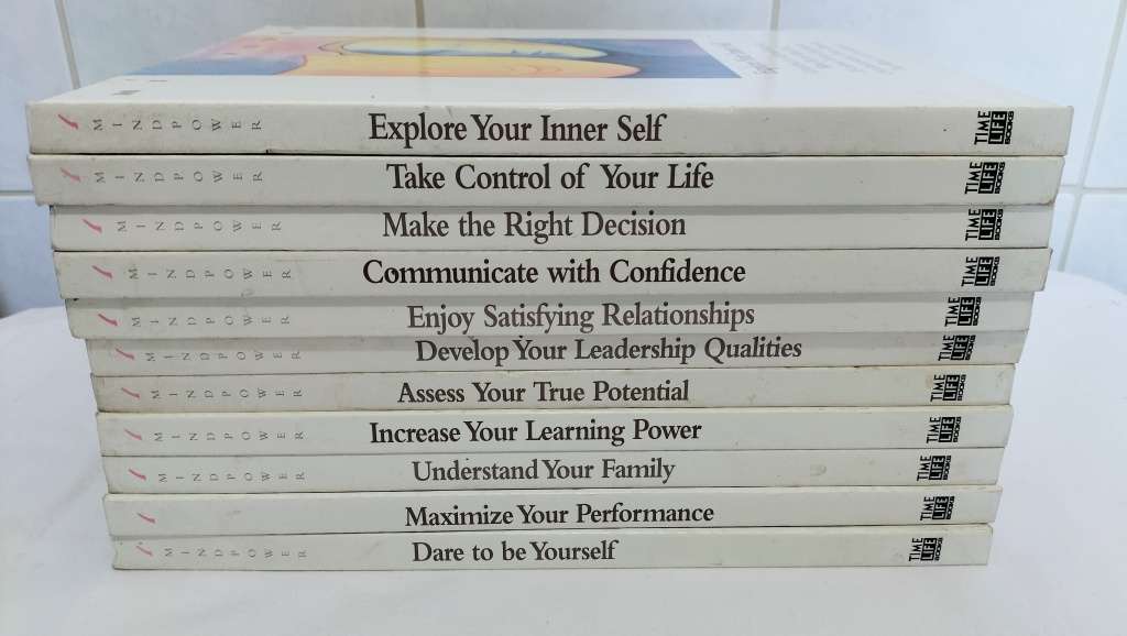 A Superb Set of 11 Time Life 1994 `Mindpower` Self help Books