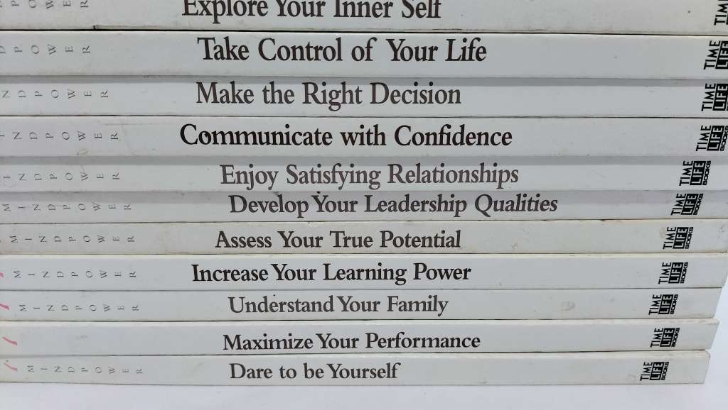 A Superb Set of 11 Time Life 1994 `Mindpower` Self help Books