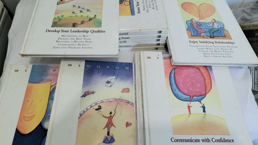 A Superb Set of 11 Time Life 1994 `Mindpower` Self help Books