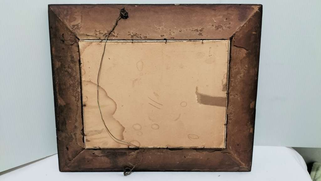 A Magnificent Very Old Frame with Old Family Photo