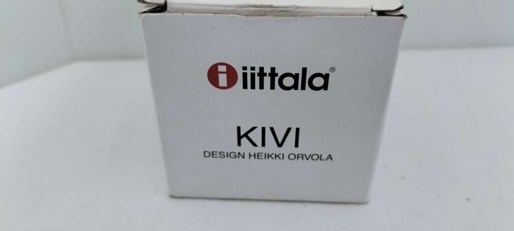 Stunning iittala Heikki Orvola Blue Votive T-light Candle Holder in Box