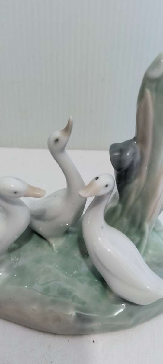 Nao by Lladro Spanish Porcelain Group of Ducks (nr5)