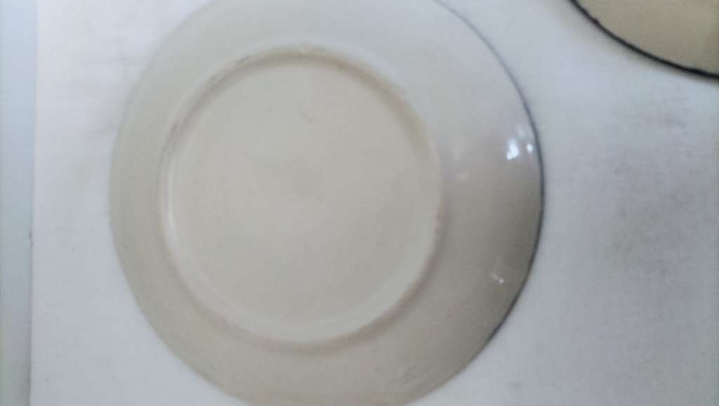 Beautiful Glazed Ceramic Decorative Wall Plate With Cherries.