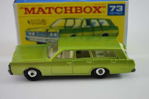 Matchbox Lesney 73C Mercury commuter,Original box