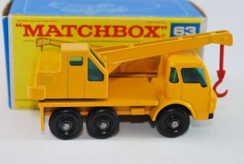 Matchbox Lesney 63C Dodge crane ,Original box
