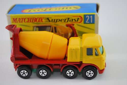 Matchbox Superfast 21 Foden Cement ,Original Box