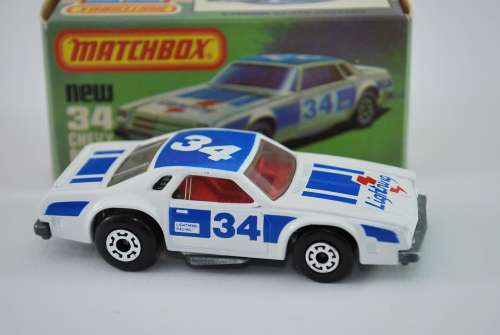matchbox Superfast 34 Chevy pro Stocker,Original Box