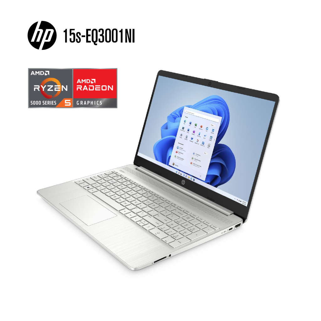 [12th Gen] HP Laptop 15s-EQ3001NI - Ryzen 5 5625u 8GB RAM 512GB SSD - Excellent Condition
