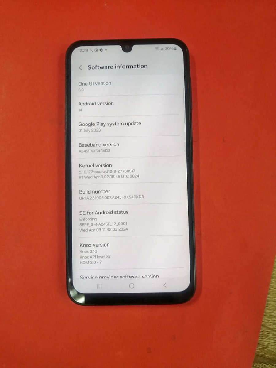 Samsung A24 4G 128GB Dual SIM - Black