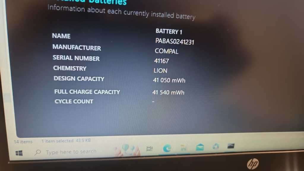 HP 250 G8 Laptop - i5-1035G1 8GB RAM 1TB HDD