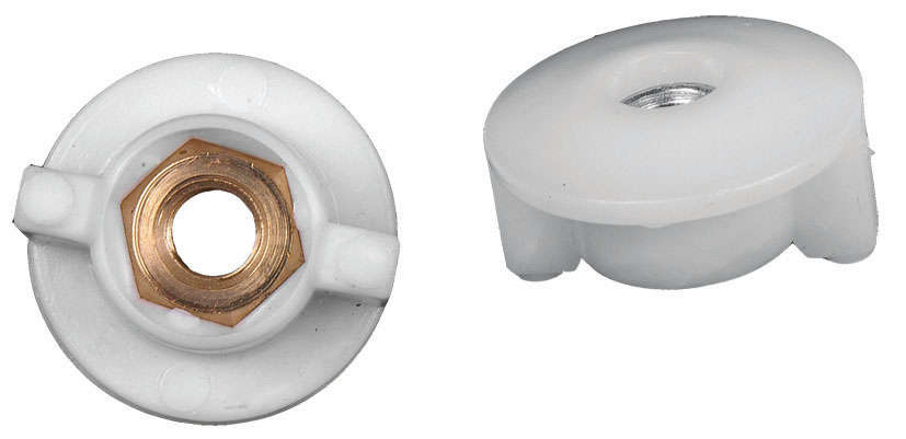 BRASS ATTACHMENT KIT FOR WOODEN TOILET SEATS