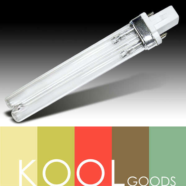 9 WATT UV REPLACEMENT LIGHT BULB LAMP SUNSUN PERFECT