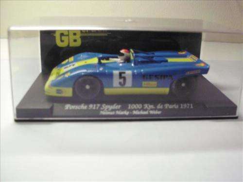 132 SCALE FLY SLOT CAR PORSCHE 917 SPYDER 1000 KM DE PARIS 1971