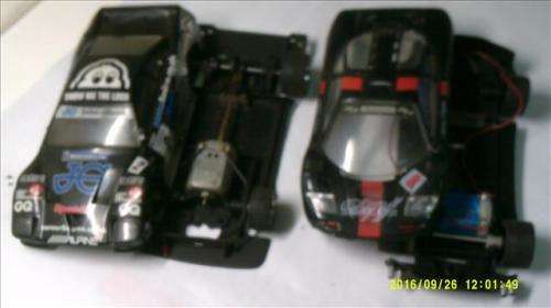 132 SCALE SLOT CAR BODIES AND CHASIS