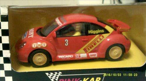 132 SCALE PINK-KAR SLOT CAR BUG TYPE 59 GRAND PRIX (1933)