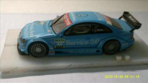 132 SCALE SCX SLOT CAR MERCEDES CLK DTM