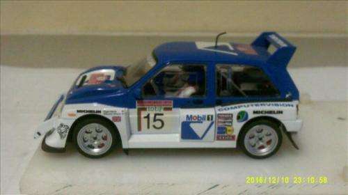 132 SCALE MSC SLOT CAR MG METRO 4X4 6R4 (21000 RPM MOTOR)